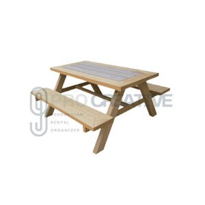 Meja Taman 2 in 1