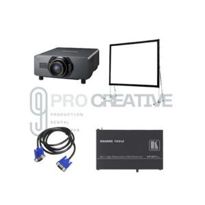 Screen 3x4 + Projector 5000 Lumens