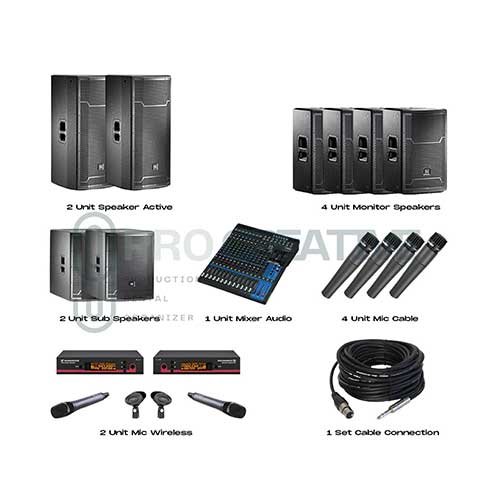 Indoor Event Sound System 5000 Watt